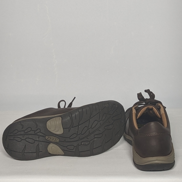 NEW Clarks Womens Carleigh Ray Leather Oxford sz 8.5 brown - Picture 4 of 5